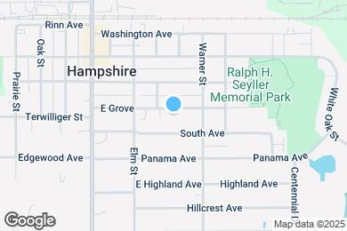 Map image of the property - 269 E Grove
