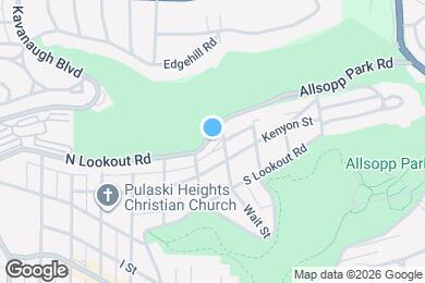 Map image of the property - 4409 N Lookout Rd