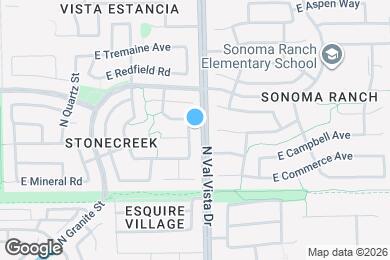 Map image of the property - 521 N Red Rock St