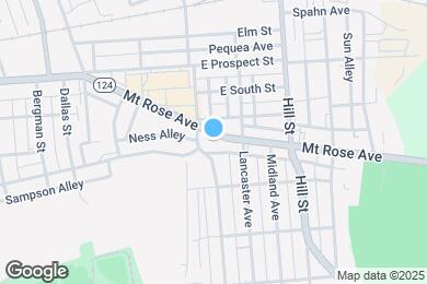 Map image of the property - 1106 Mount Rose Ave