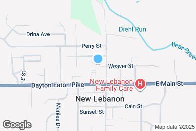 Map image of the property - 23 W Weaver St