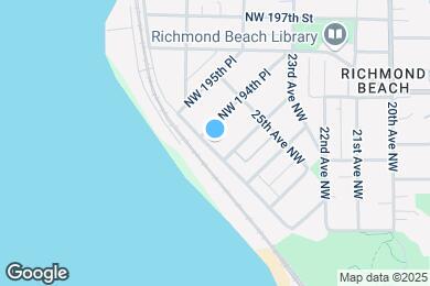 Map image of the property - 19322 Richmond Beach Dr NW