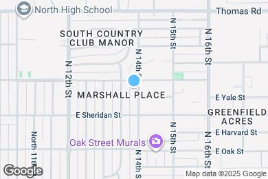 Map image of the property - 2530 N 14th St