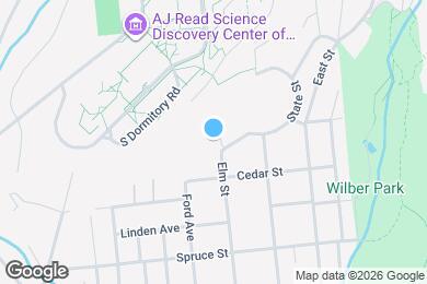 Map image of the property - 107 Elm St