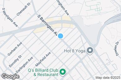 Map image of the property - 975 S Barrington Ave