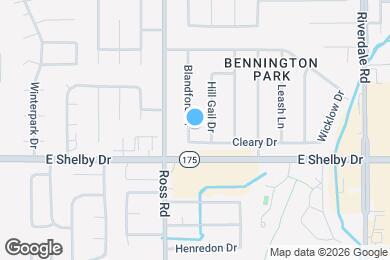 Map image of the property - 4652 Blandford Dr