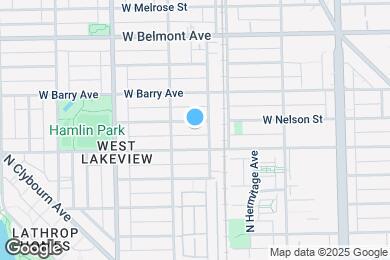 Map image of the property - 1831 W Nelson St