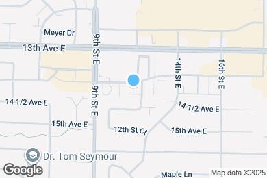 Map image of the property - 1121 14th Ave E