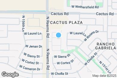 Map image of the property - 15423 W Poinsettia Dr