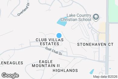 Map image of the property - 8429 Golf Club Cir