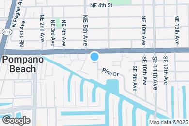 Map image of the property - 101 SE 6th Ave