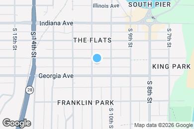 Map image of the property - Fireside Apartments