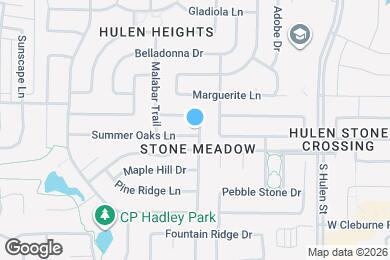Map image of the property - 4600 Summer Oaks Ln