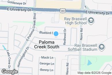 Map image of the property - 1705 Nighthawk Dr