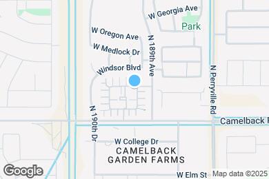 Map image of the property - 5106 N 189th Dr