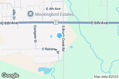 Map image of the property - 712 S Brush Creek Rd