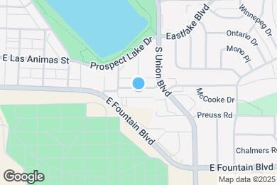 Map image of the property - 1523 S Fountain St