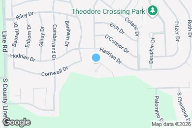 Map image of the property - 6715 Legacy Pointe Ct