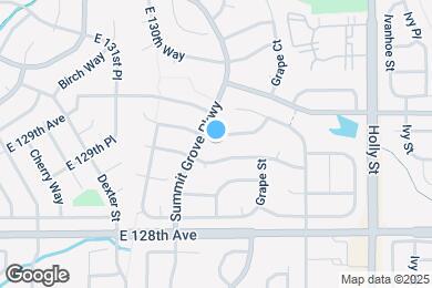 Map image of the property - 5280 E 129th Way