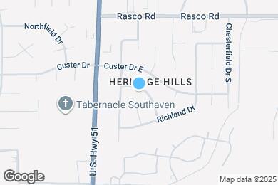 Map image of the property - 1329 Annesdale Dr