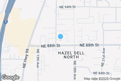 Map image of the property - 8817 NE 15th Ave