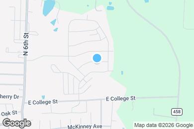 Map image of the property - 1209 Bullock Dr