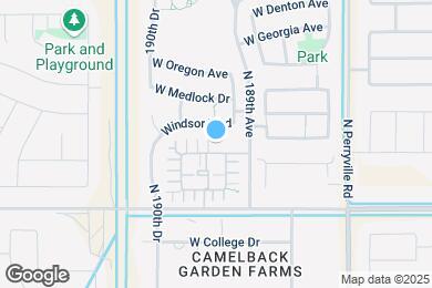Map image of the property - 18934 W Reade Ave