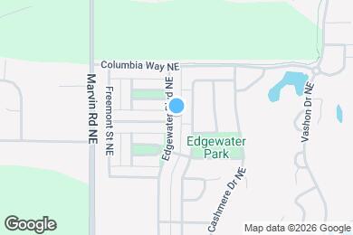Map image of the property - 4424 Edgewater Blvd NE