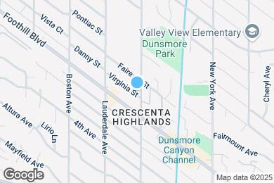 Map image of the property - 4525 Dunsmore Ave