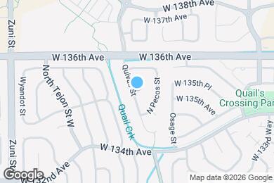 Map image of the property - 13504 Quivas St