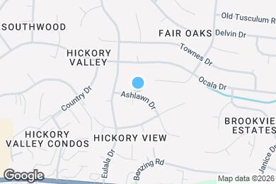 Map image of the property - 5313 Ashlawn Dr