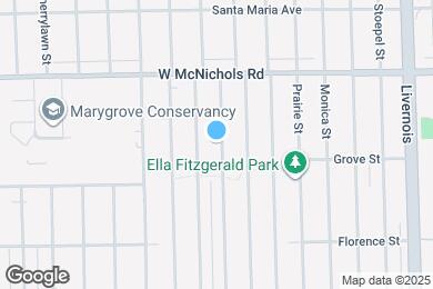 Map image of the property - 16701 Tuller St