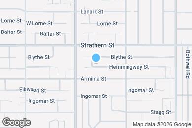 Map image of the property - 20017 Hemmingway St