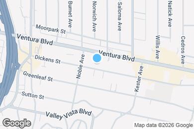 Map image of the property - 15023 Dickens St