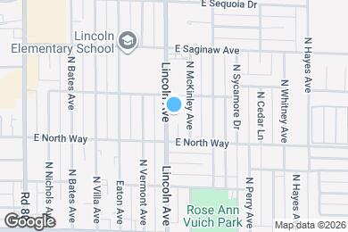 Map image of the property - 590 N Lincoln Ave