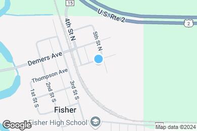 Map image of the property - Fisher Townhomes