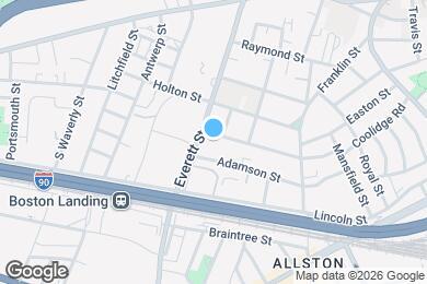Map image of the property - 57 Aldie St