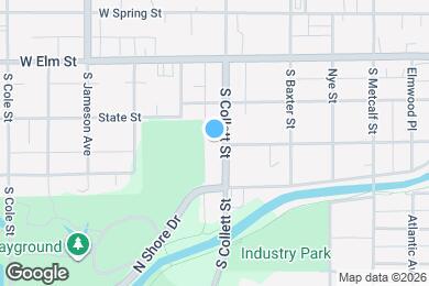 Map image of the property - 546 S Collett St
