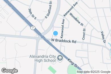 Map image of the property - 1735 W Braddock Pl