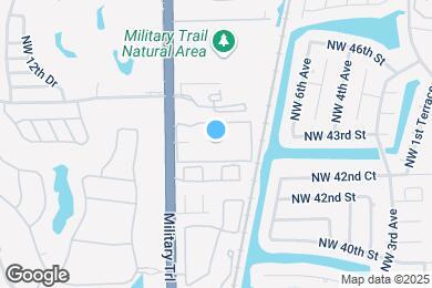 Map image of the property - 4384 NW 9th Ave