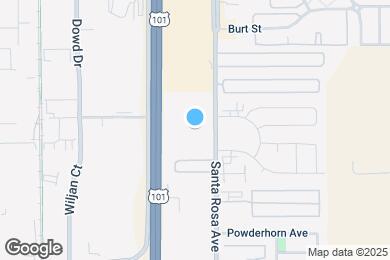 Map image of the property - Santa Rosa Avenue