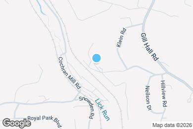Map image of the property - 1027 Cochran Mill Rd