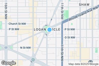 Map image of the property - 1505 Vermont Ave NW