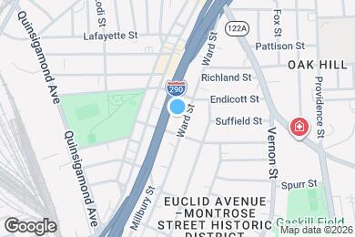 Map image of the property - 18 Worth St