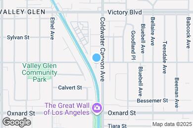 Map image of the property - 6165 Coldwater Canyon Ave
