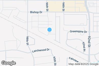Map image of the property - 9585 Heightsview Dr