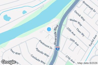 Map image of the property - Captains Table Apartments