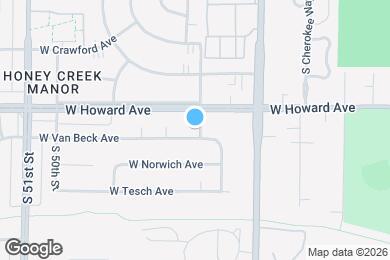 Map image of the property - 3919 S 45th St