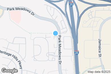 Map image of the property - 10176 Park Meadows Dr