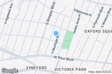 Map image of the property - 1235 S Muirfield Rd